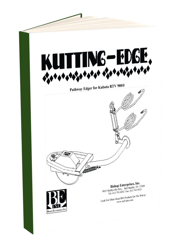 Kubota Kutting Edge MANUAL (EDG16K)